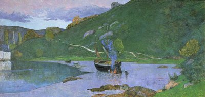 Landscape at Pont-Aven by Maxime Emile Louis Maufra